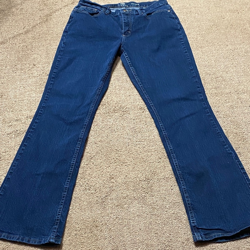 Riders by Lee Navy Classic Bootcut Size 12M Jeans Denim Timeless